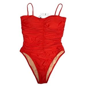 JCrew Ruched Swimsuit